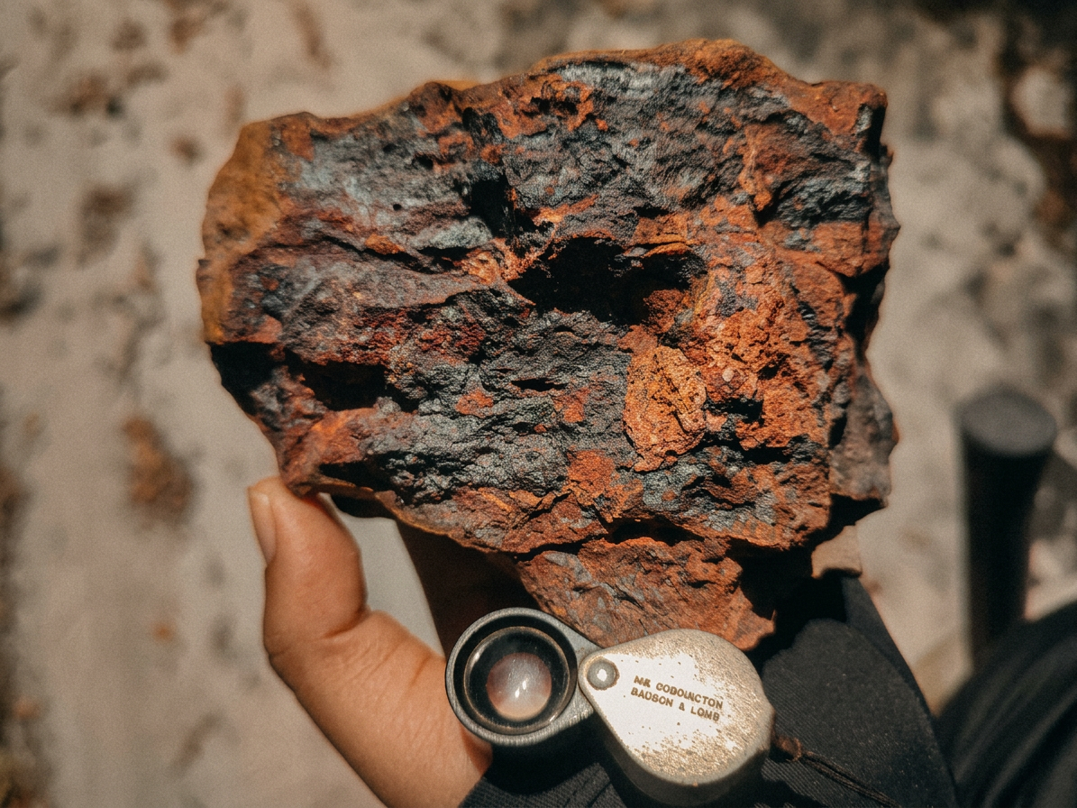 Haematite iron ore